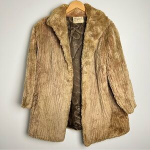 Vintage 70s Fur Coat Women’s L/XL